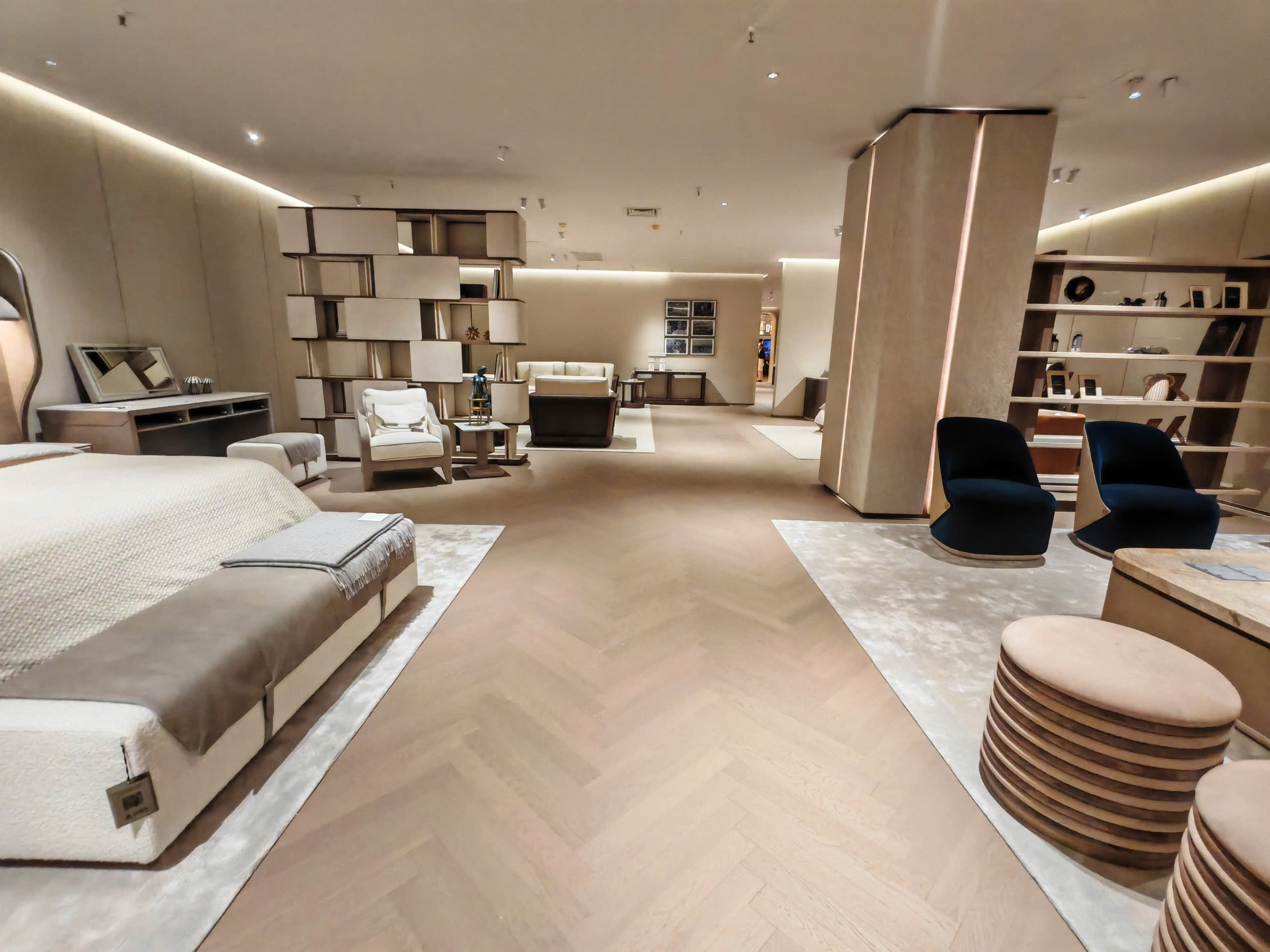 The new showroom