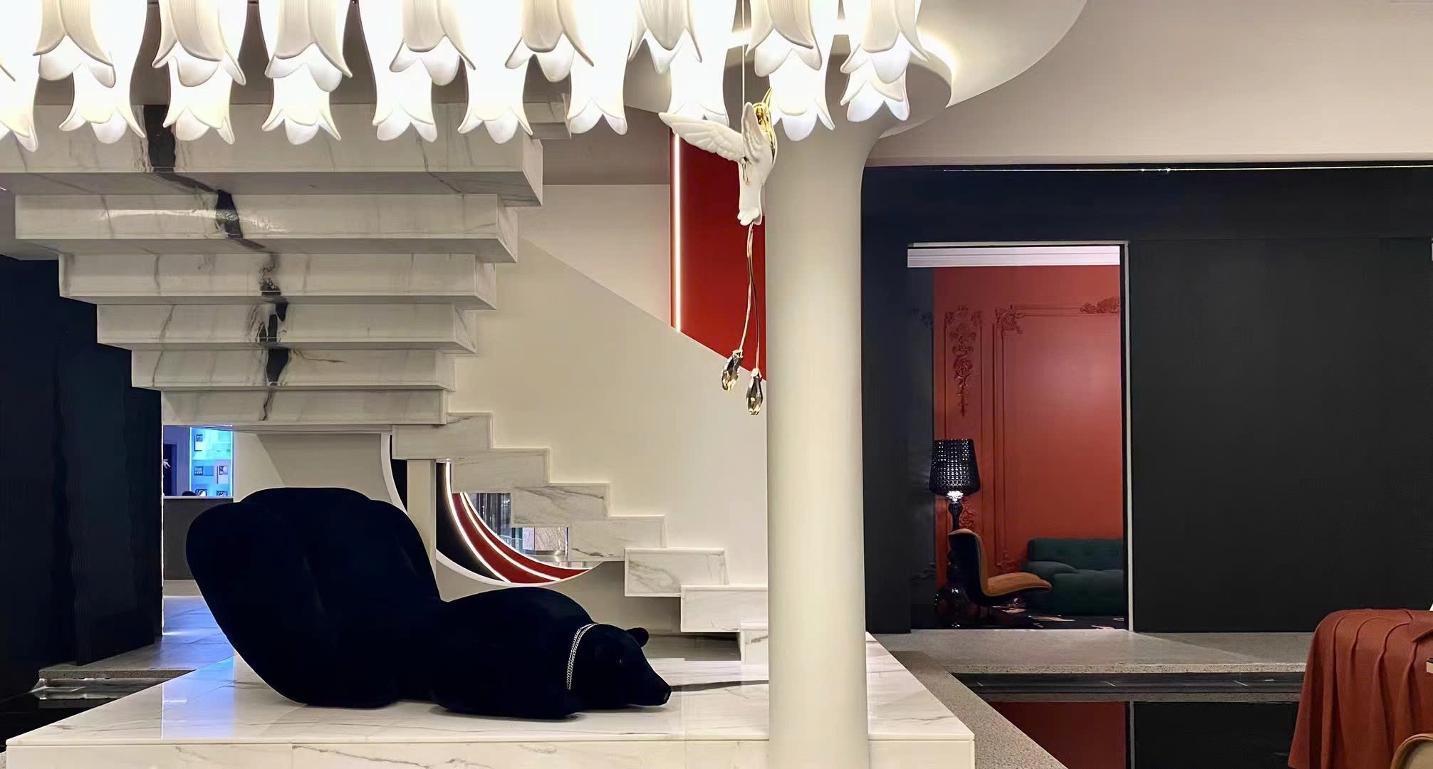 We Reception area